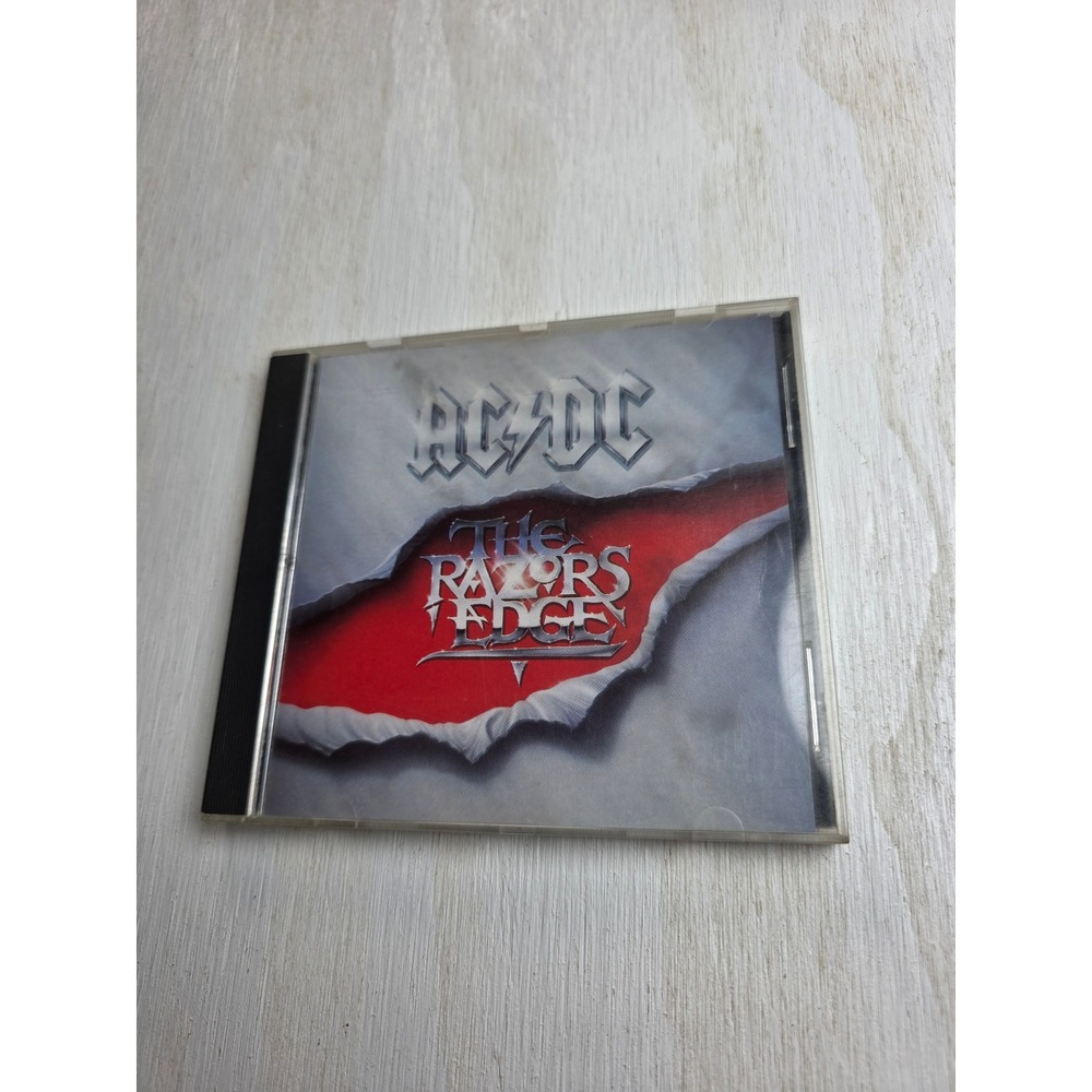 AC/DC The Razors Edge CD 1990 ATCO Records Thunderstruck Hard Rock A2-91413